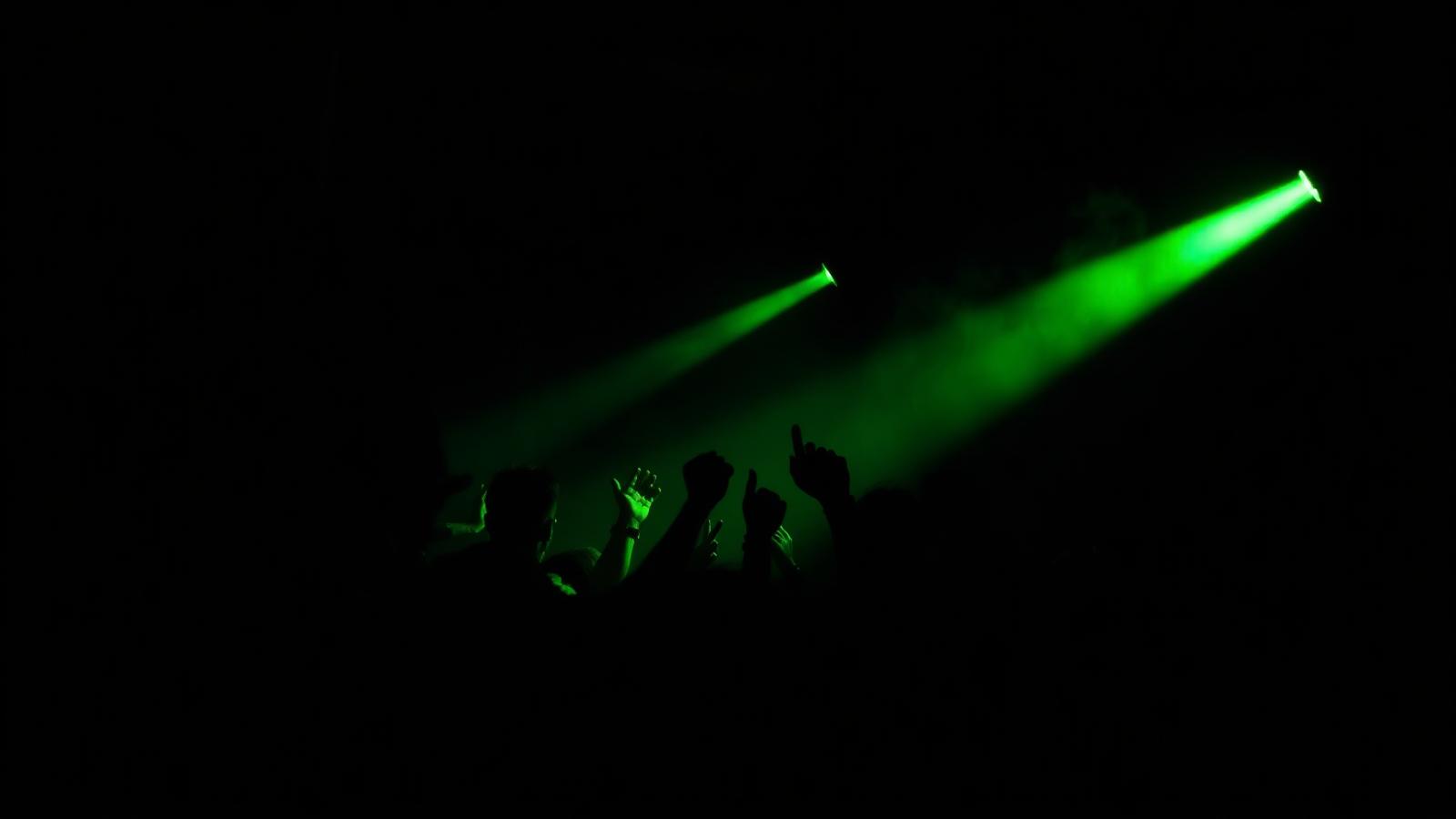 Público em show underground